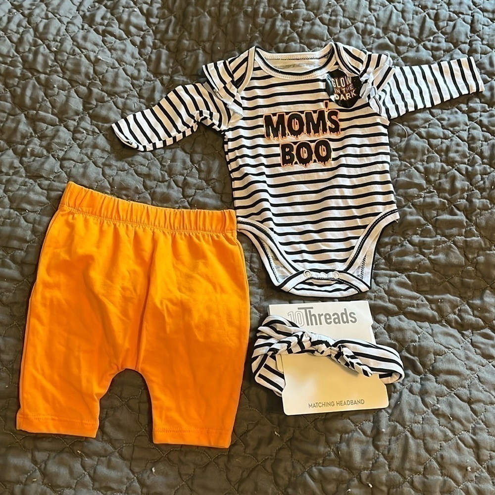 10 threads newborn Mom’s boo set‎